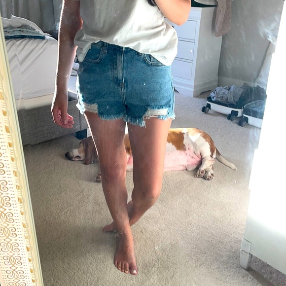 NWT Amaryllis Frayed shorts - Picture 2 of 2